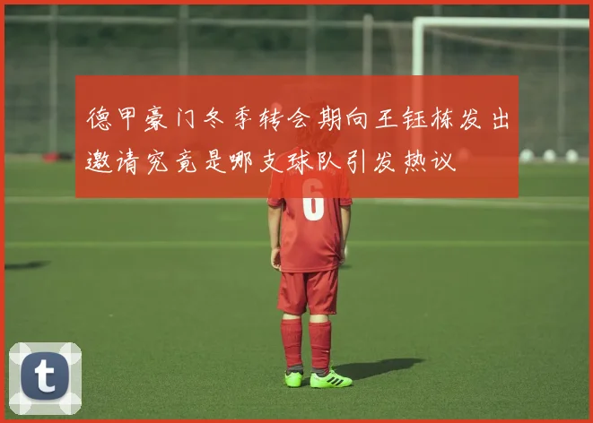 德甲豪门冬季转会期向王钰栋发出邀请究竟是哪支球队引发热议